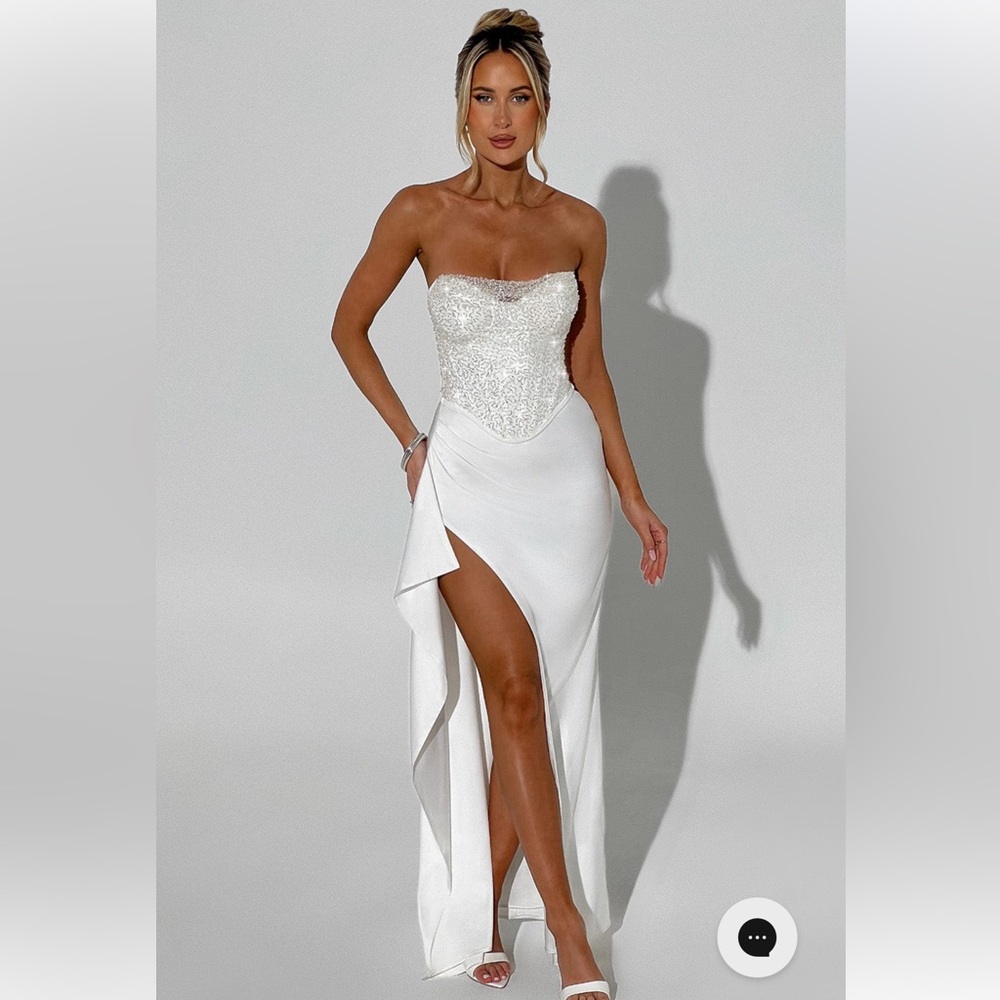 Babyboo White Dress